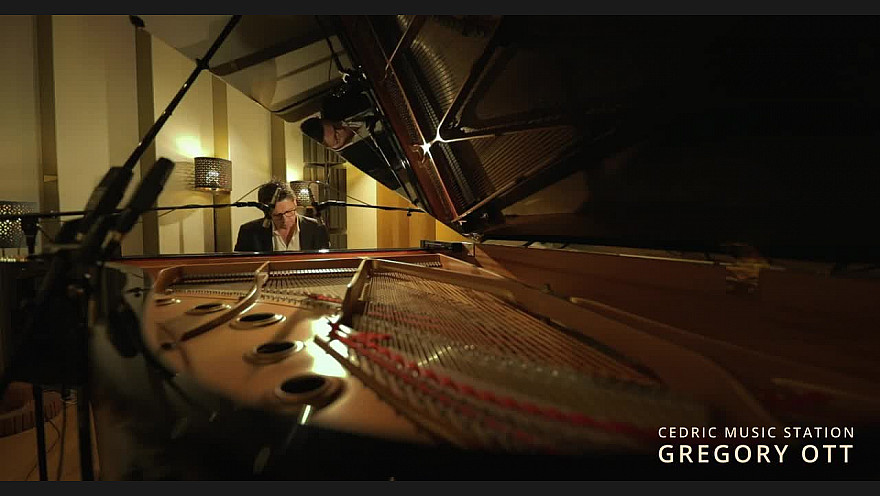 TV Locale paris - CEDRIC MUSIC STATION  Piano Jazz avec Gregory OTT