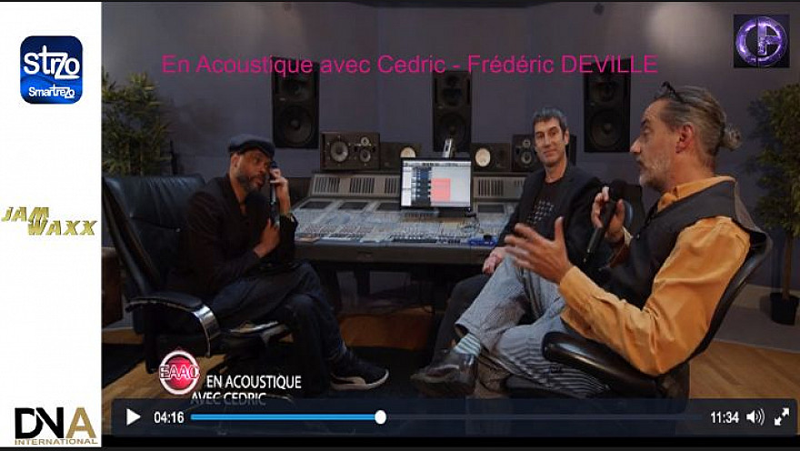 Tv Locale Paris - Jam Waxx présente En Acoustique avec Cedric - Frédéric DEVILLE